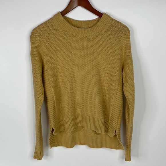 Madewell Pickford Pullover Sweater Autumn Gold size XXS - Picture 2 of 11